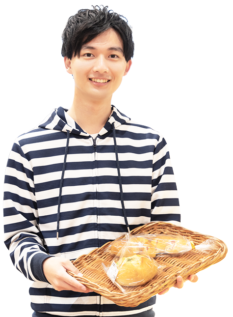 笑顔の男性