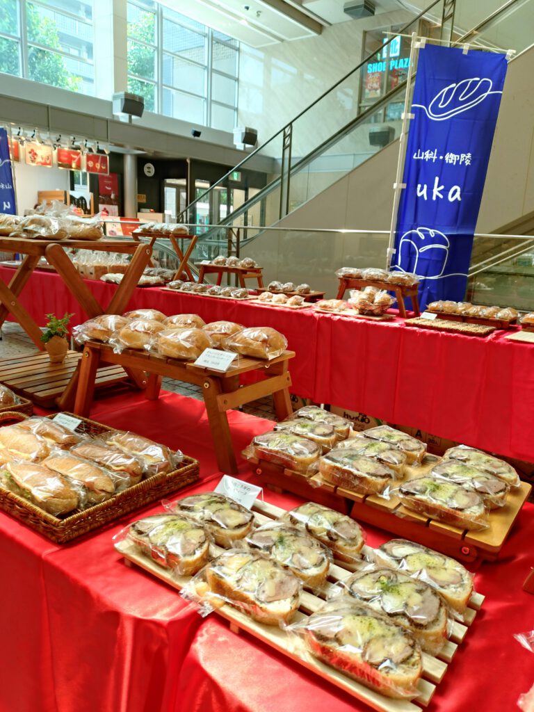 山科御陵の『uka』が単独出店！